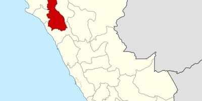 नक्शे के कजमार्का पेरू