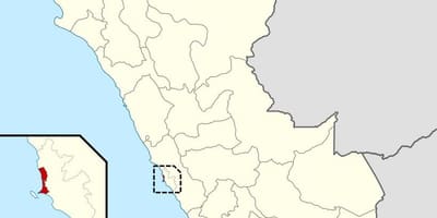 नक्शे के लीमा पेरू